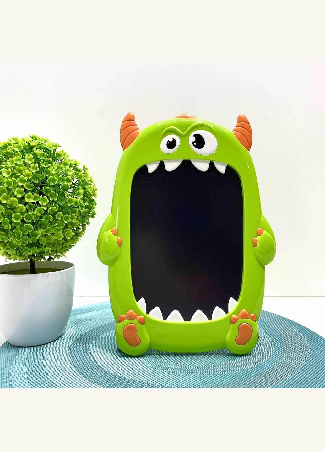 Планшет графічний LCD для малювання зі стилусом Зелений (YM 8) No Brand (339869816)