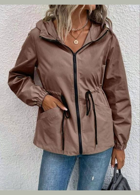 Подовжена жіноча вітровка на підкладці Fashion Girl (301263677}