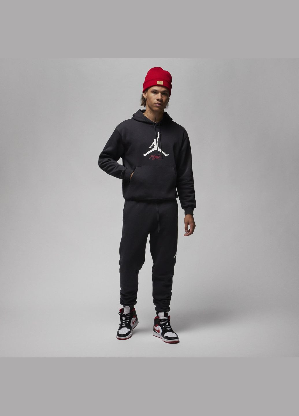 Мужская кофта Essentials Baseline Fleece Hoodie(FD7545-010) Jordan (297524848)