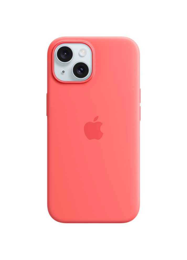 Чохол для iPhone 15 Silicone Case with MagSafe Guava (MT0V3ZM/A) Apple (316696481)