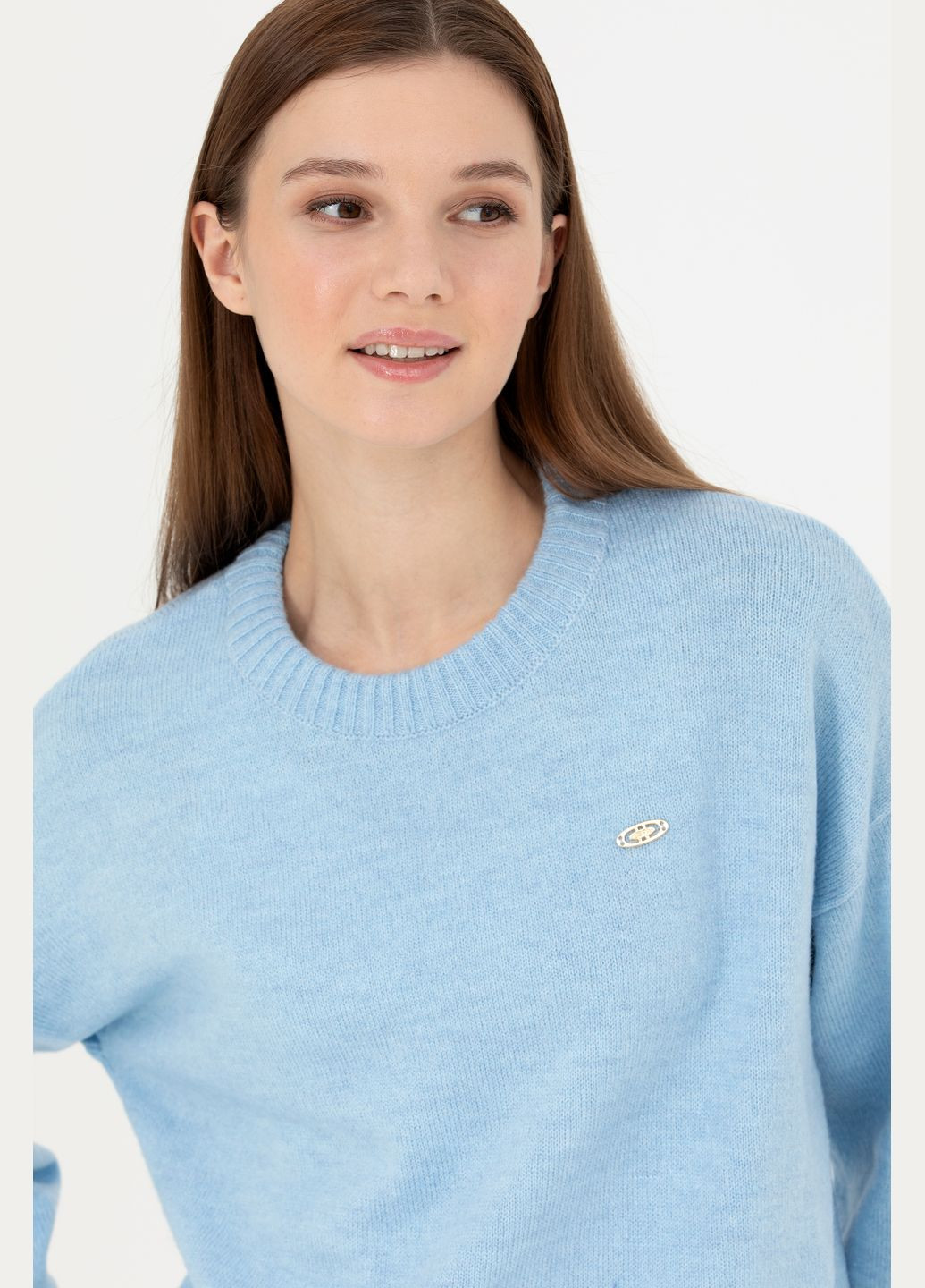 Синій светр u.s. polo assn. жіночий U.S. Polo Assn.