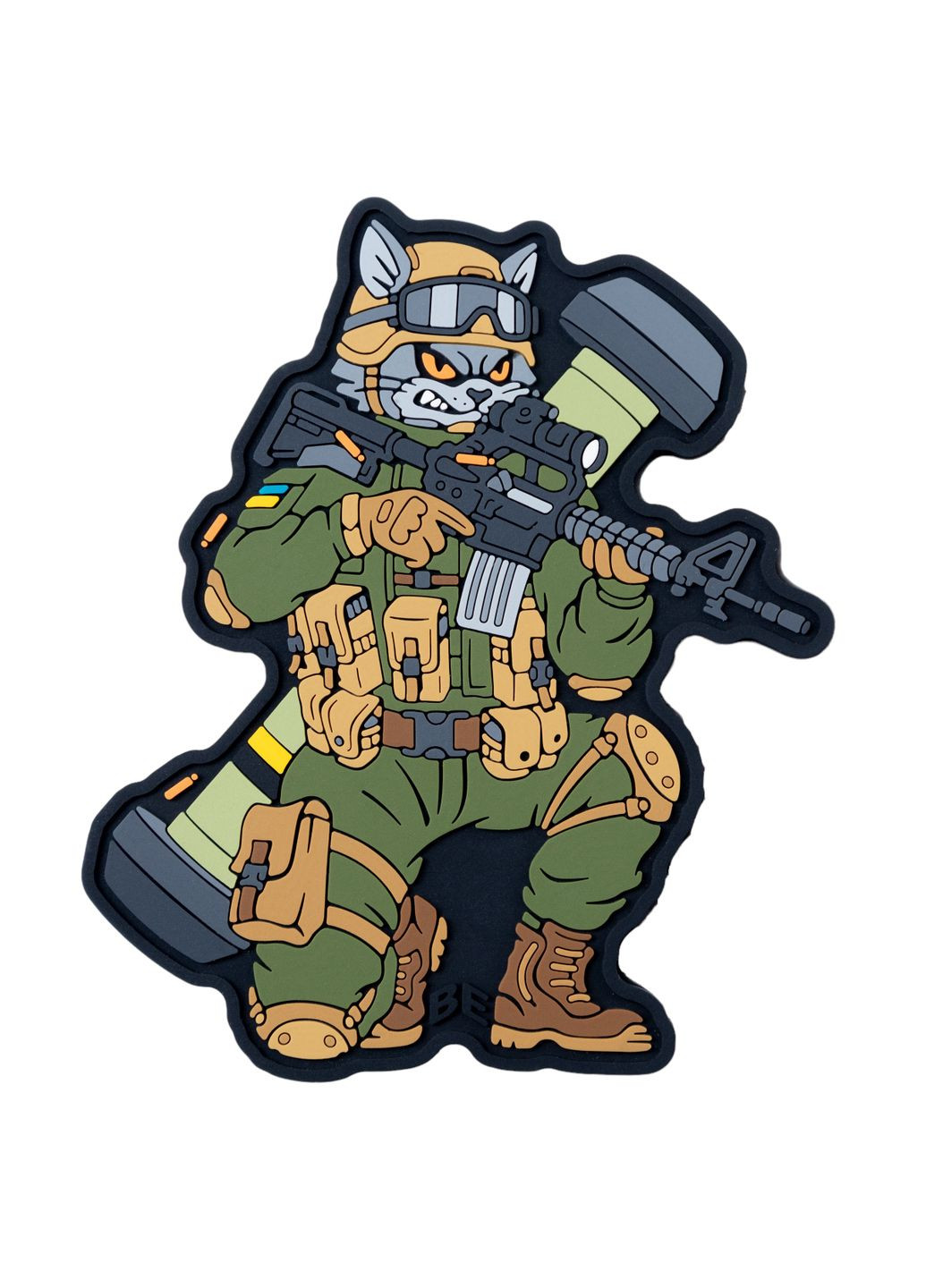 ПВХ (шеврон) "Штурмовой кот" Brand Element Патч (303217057)