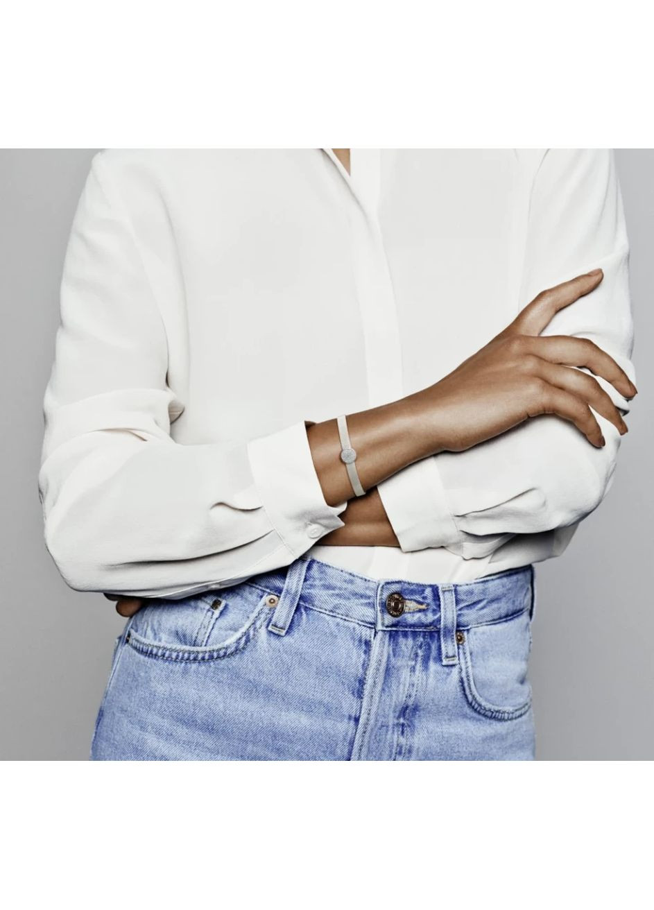 Серебряный шарм-клипс Пандора "Синий кристалл" Reflexions 797583C01 Kabluchka (355348375)