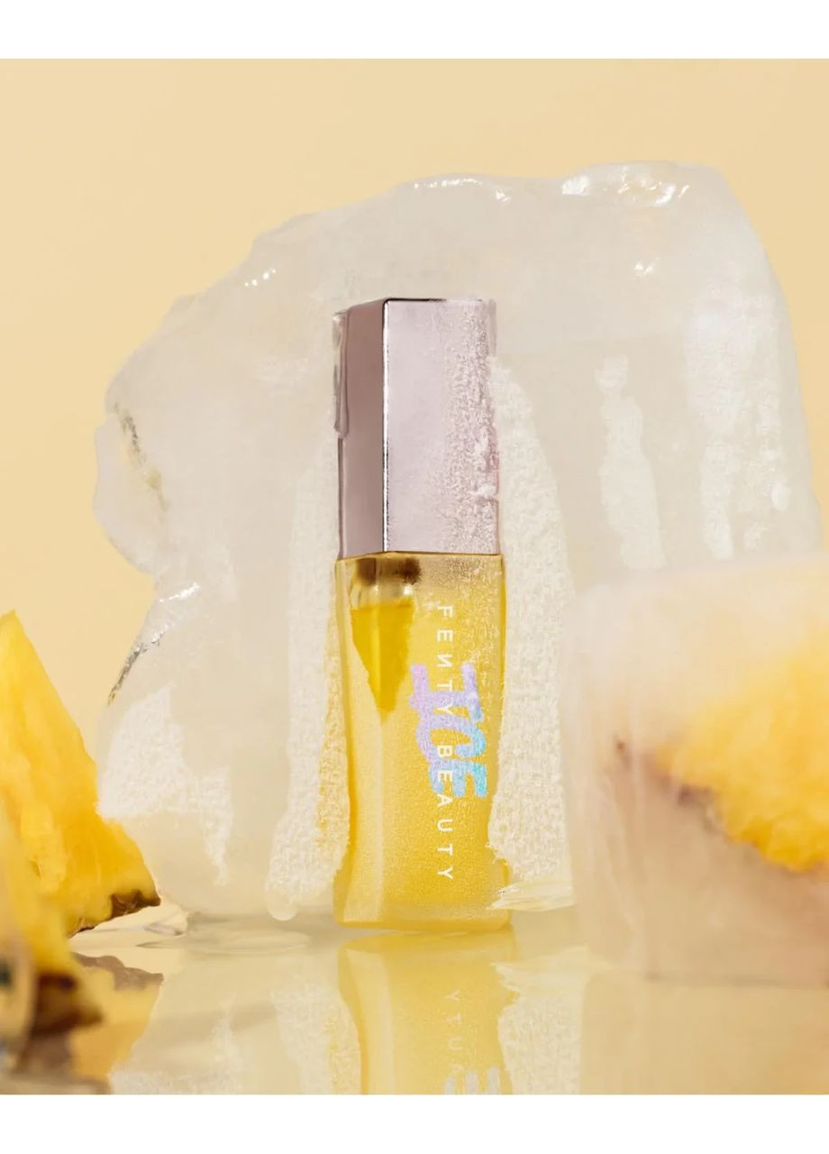 Блиск для губ люмінайзер "Ice'd Pineapple" Gloss Bomb Ice Cooling Lip Luminizer Fenty Beauty (351385244)