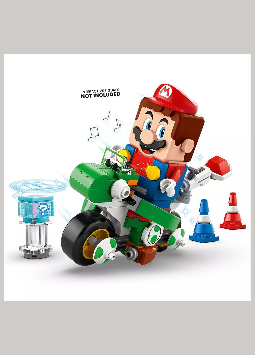 Конструктор Super Mario Мотоцикл Йоши (72031) Lego (333252354)