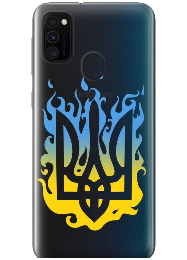 Силіконовий чохол 'Герб v1' для Endorphone Samsung Galaxy M21 M215F (321075577)