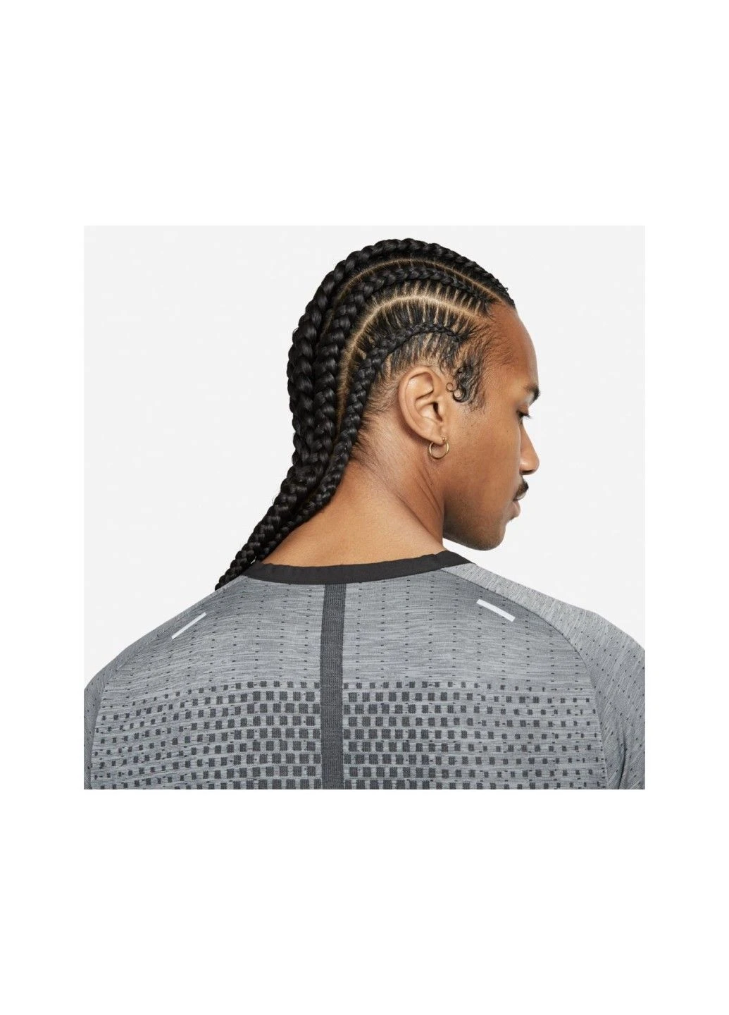 Комбінована футболка чоловіча m dri-fitadv techknit ultra ss dm4753-010 Nike