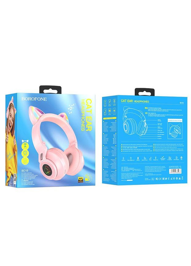 Бездротові навушники BO18 pink Borofone (317191980)