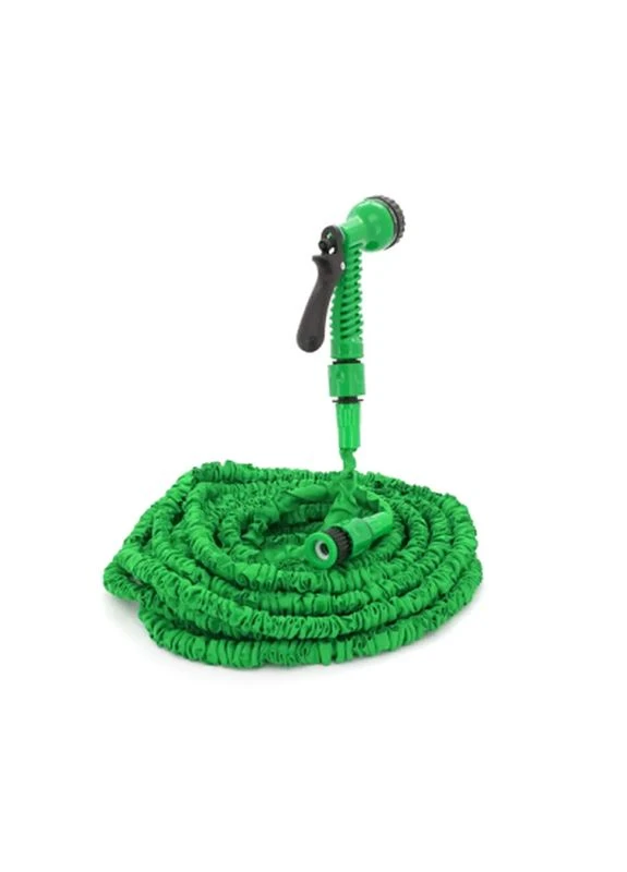 Шланг для полива KY-300G, 8.8-30м/100ft, + распылитель, насадка на кран, Green, Box (KY-300G) Voltronic (399563941)
