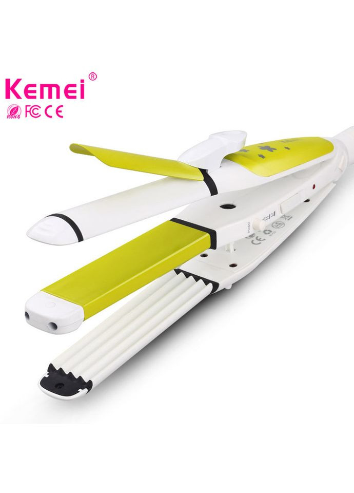 КМ-2208 для укладання волосся 3в1 плойка гофре утюжок Kemei (363321100)
