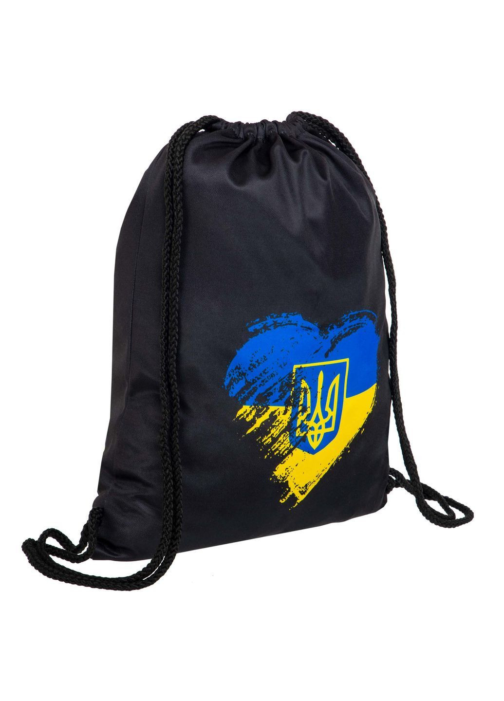 Рюкзак-мішок GA-5976 I LOVE UKRAINE 46х37см чорний SP-Sport (373037948)