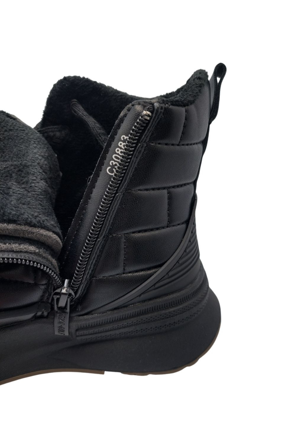 Черные повседневные осенние демисезонные ботинки Jong Golf