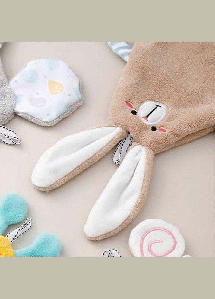 Рушник для рук швидкосохнучий в вигляді зайчика (TA0016_1) No Brand комбінований