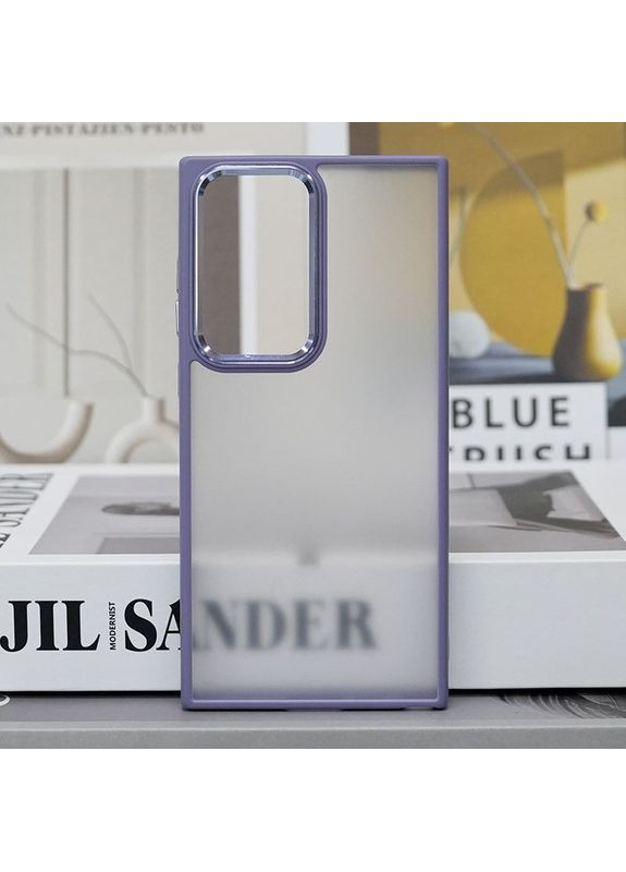 Чохол TPU+PC North Guard для Samsung Galaxy S24 Ultra Лавандовий Epik (373255210)