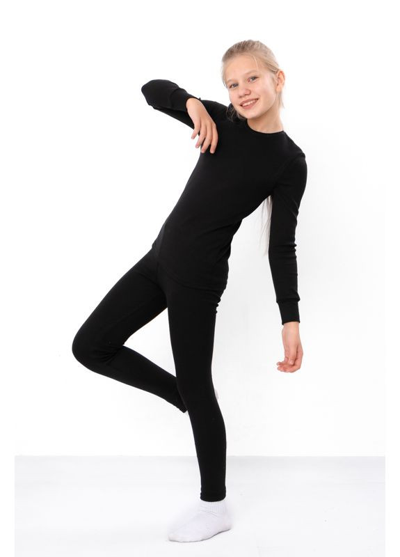 Термобілизна для дівчинки підліткова однотонна HC (h001-6349-064-1) No Brand (308289037)