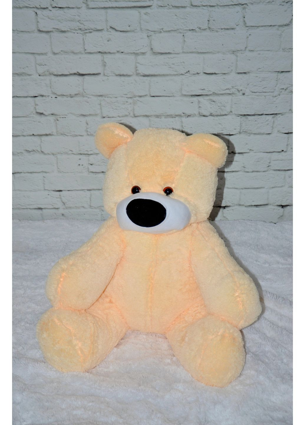 М'яка іграшка ведмедик бублик Alina (282593258)