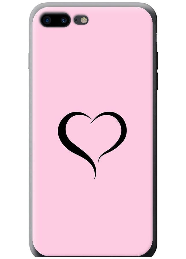 Силіконовий чохол 'Серце 1' для Endorphone Apple iPhone 8 Plus (334728614)