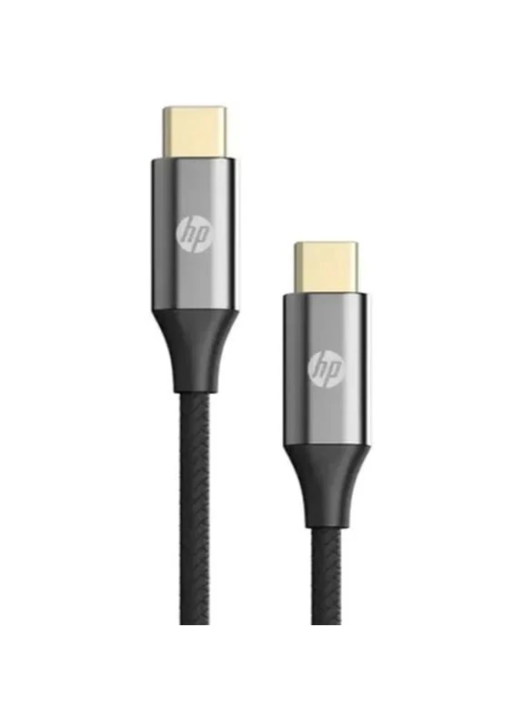 Дата кабель USB-C to USB-C 1.0m USB 3.1 PD 3A 60W (HP_DHC-TC109-1M) HP (399076458)