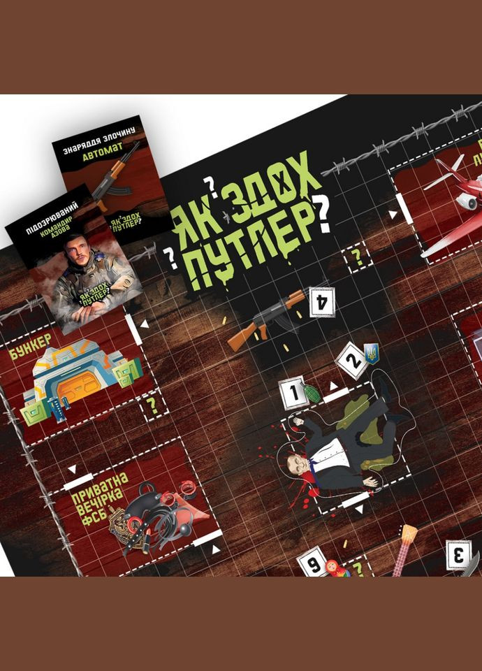 Настольная игра "Как сдох Путлер?" PLR-0032 Flixplay (334150570)