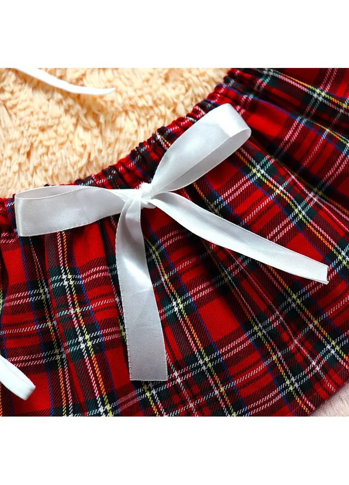 Костюм игровой костюм в клетку красного цвета. Сексуальный костюм школьницы +18, для бдсм China (360866400)