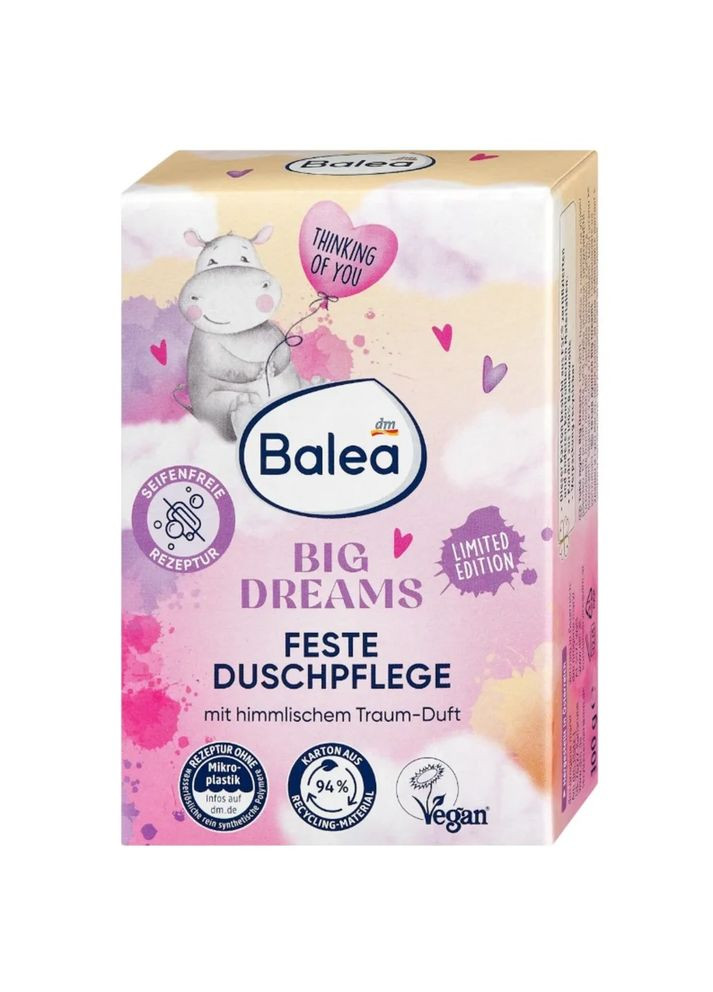 Тверде мило Big Dreams з ароматом квітів, 100 г Balea (368293761)