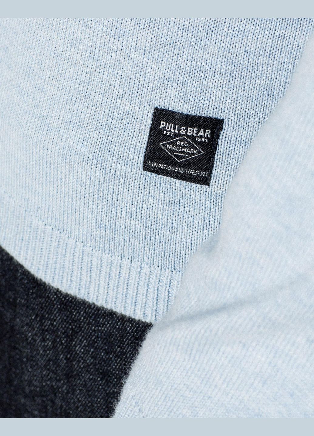 Светло-синий джемпер демисезон,светло-синий, Pull & Bear