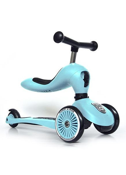Самокат Scoot and Ride Highwaykick-1 лохина від 1-го року () Scoot&Ride SR-160629-BLUEBERRY (335425799)