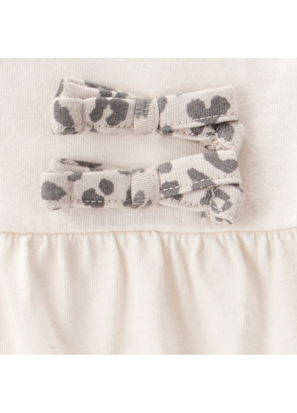 Молочный демисезонный комплект 2в1 боди, брюки для девочки 72-76 см (1t476410_12m) Carter's