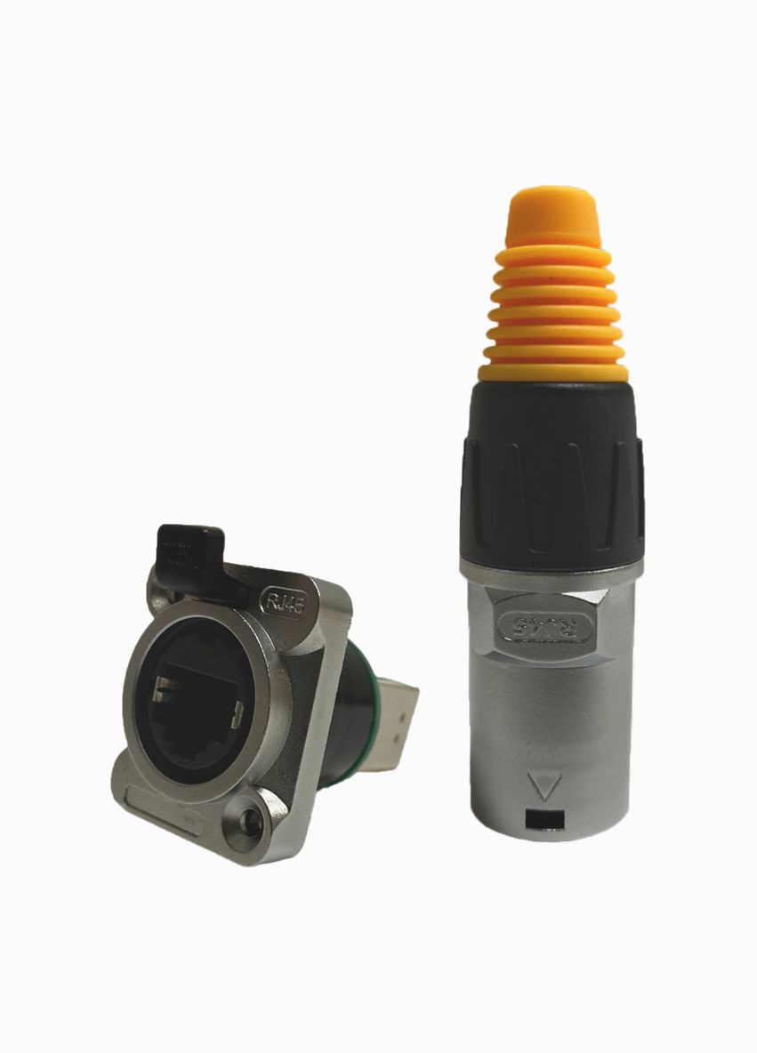 Герметичний роз'єм RJ45 YT-RJ-45 IP67 для Starlink (вилка + розетка) NanoConnect (299337893)