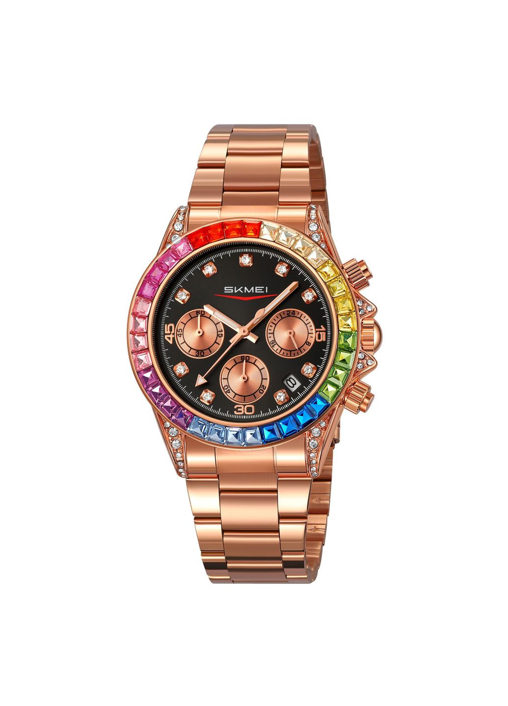 2352RGBK Rose Gold-Black Skmei (372947190)
