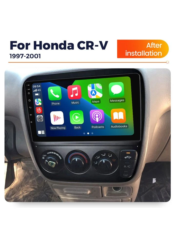 Штатна магнітола M6 Plus Honda CRV (1995 - 2001) M6 Plus 360° 2k 4Gb+64Gb CarPlay QleD Mekede CR-V (384276645)