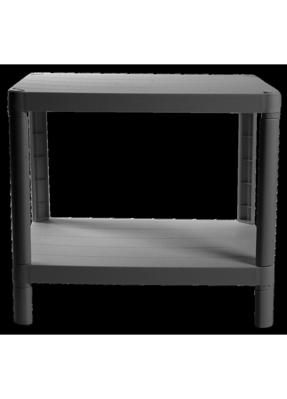 Этажерка 2-х ярусная 6032 Olympic GREY 27х42х39 см (7040708) Violet House (361852332)