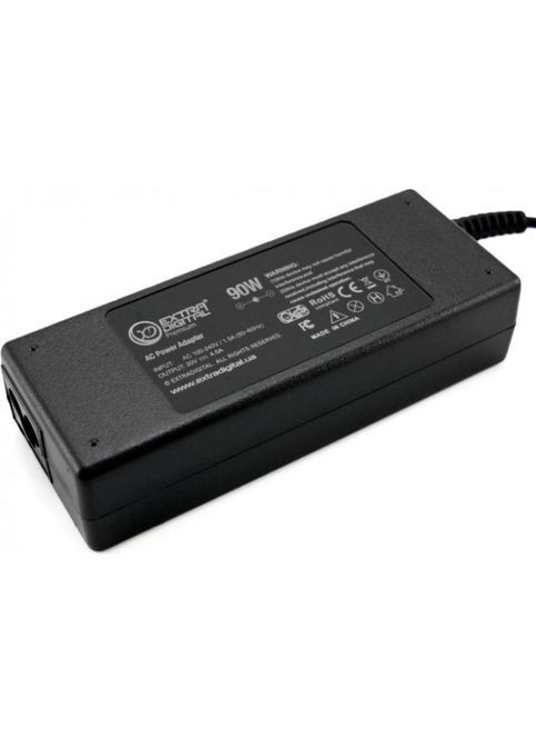 Блок живлення EXTRADIGITAL Lenovo 20V, 4.5A, 90W (5.5x2.5) (268142262)