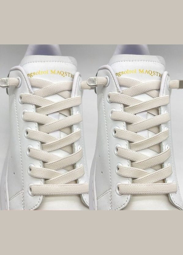 Эластичные плоские шнурки 8мм с фиксаторами PRC (302878805)