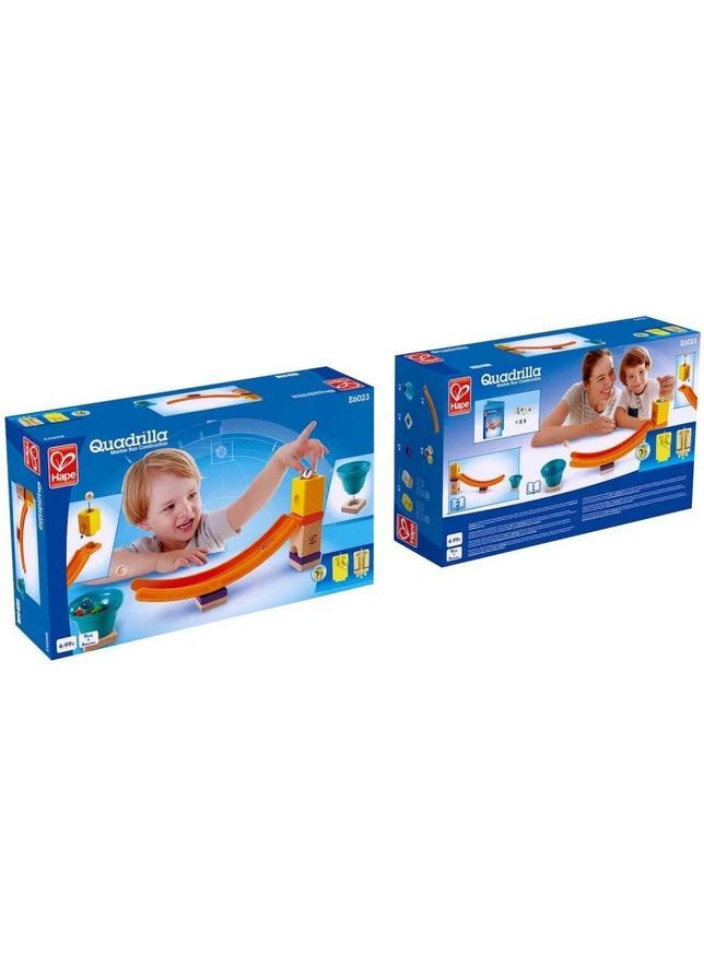 Набір для конструктора-лабіринту Quadrilla Скейтпарк () Hape E6023 (366578454)