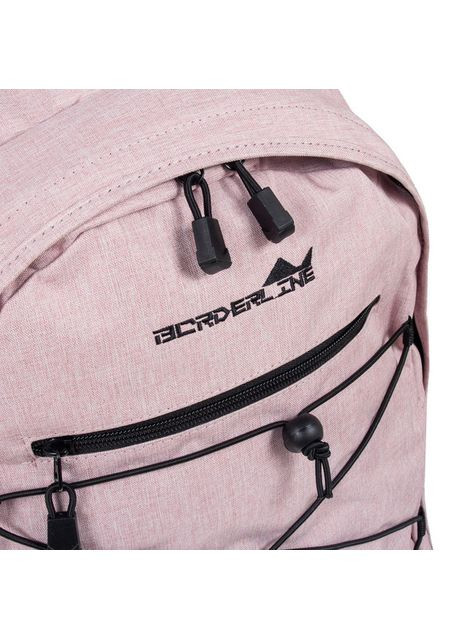 Рюкзак жіночий тканинний 35 л міський спортивний великий Світло-рожевий 39679 JCB (355884777)