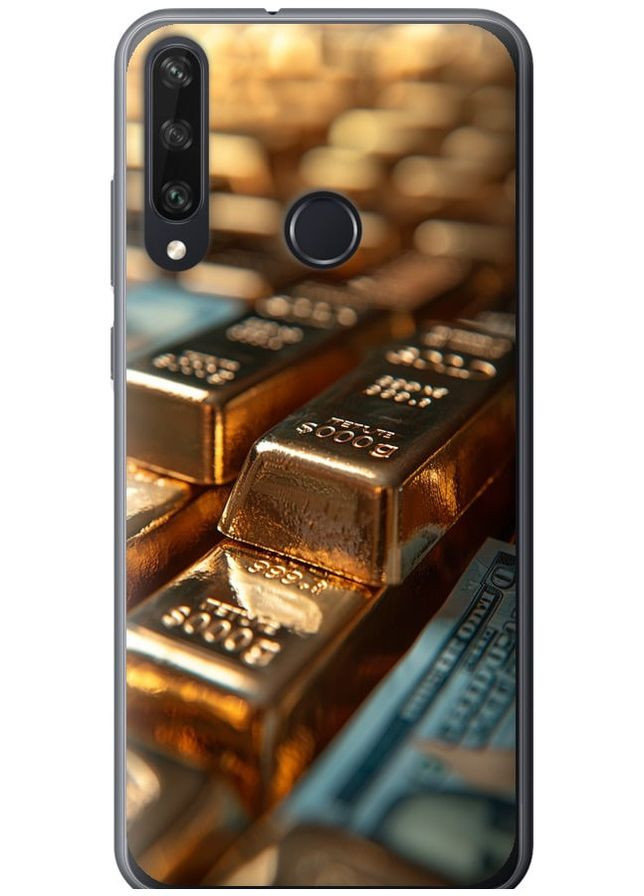 Силиконовый чехол 'Сияние золота' для Endorphone huawei y6p (291130048)