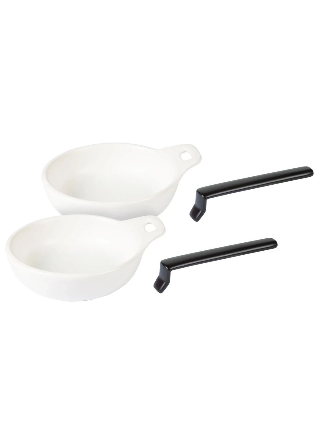 Набір сковорідок із керамограніту для барбекю Grill Meister 2шт No Brand (354829061)