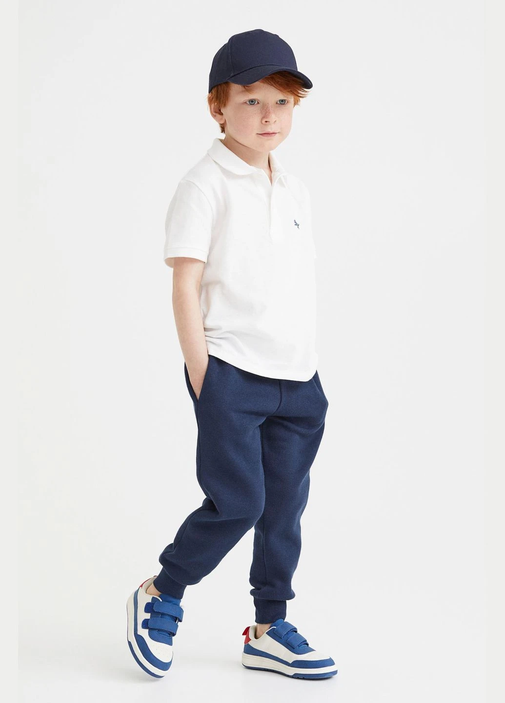 Штани фліс,темно-синій, H&M (301441350)