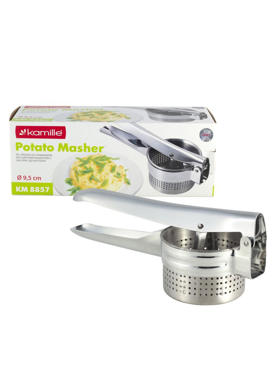 Прес-чавилка для картоплі з нержавіючої сталі Kamille (307288766)