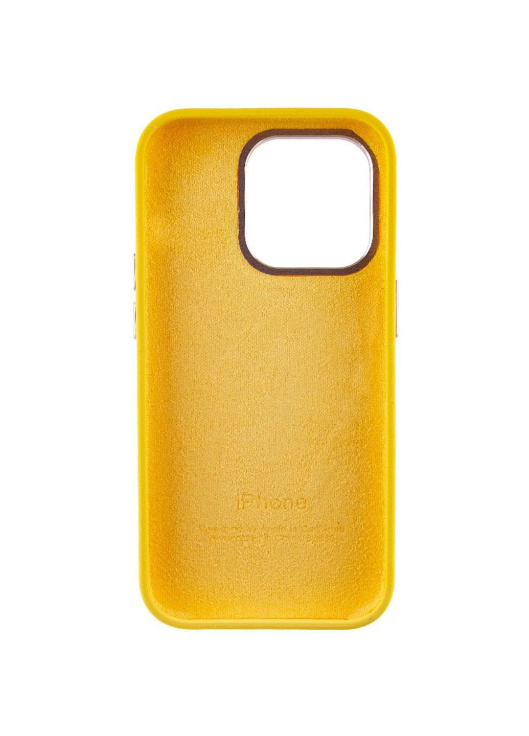 Уценка Чехол Silicone Case Metal Buttons (AA) для Apple iPhone 14 Pro (6.1") Epik (292314411)
