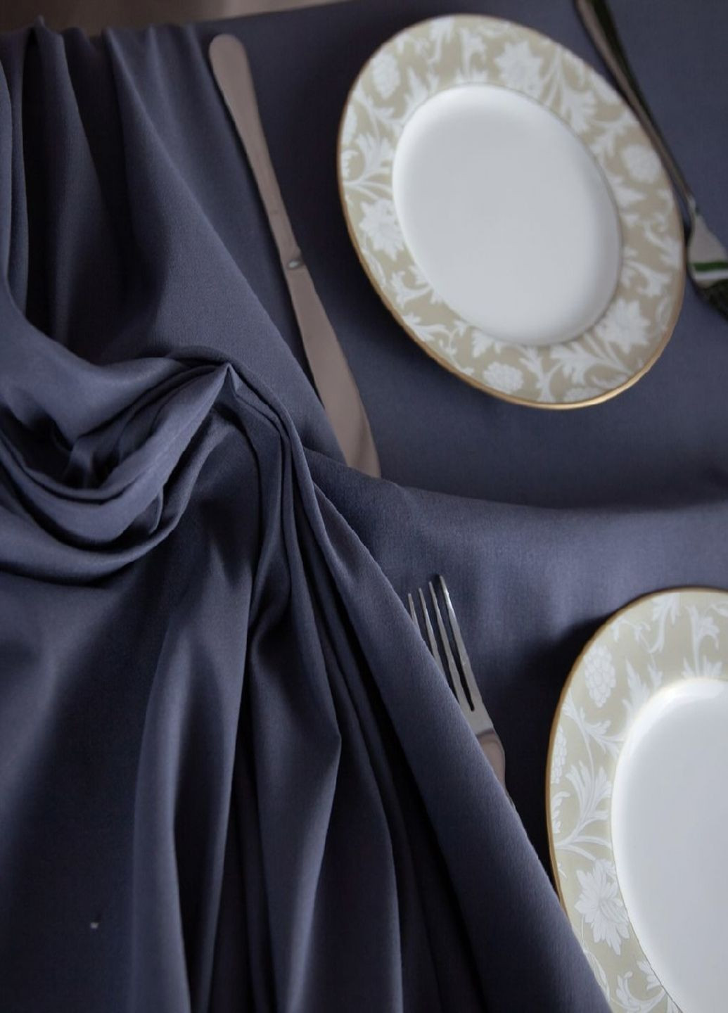 Скатертина 140х180 см водовідштовхуюча колір сірий. ТЕП Скатертина (323653409)