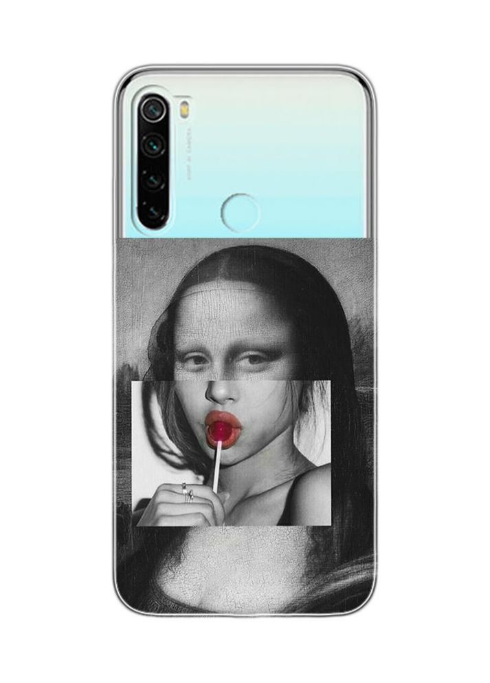 Прозорий чохол на Xiaomi Redmi Note 8:: Сучасна Мона Ліза (принт 351) Creative (360707610)