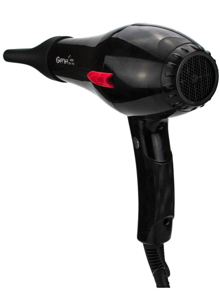 Профессиональный фен для сушки и укладки волос с регуляцией температуры и скорости 1500 Вт GM1706 Pro Gemei (306716603)