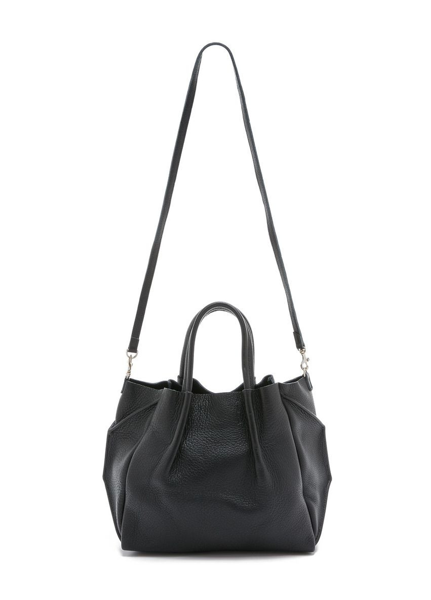 Жіноча шкіряна сумка Soho Remix чорна PoolParty (372657592)