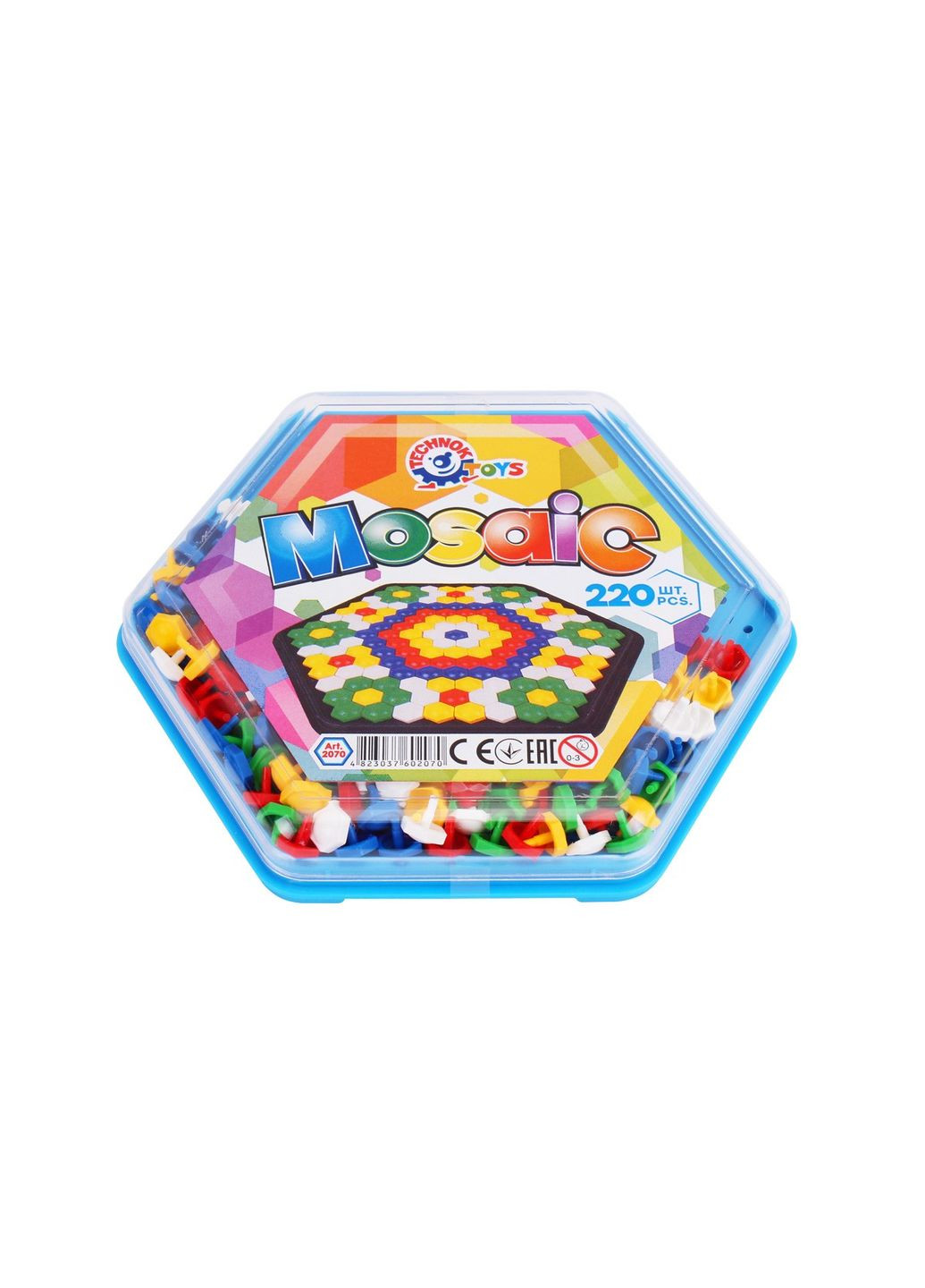 Игрушка мозаика "Цветовой мир " (2070) ТехноК (293483936)