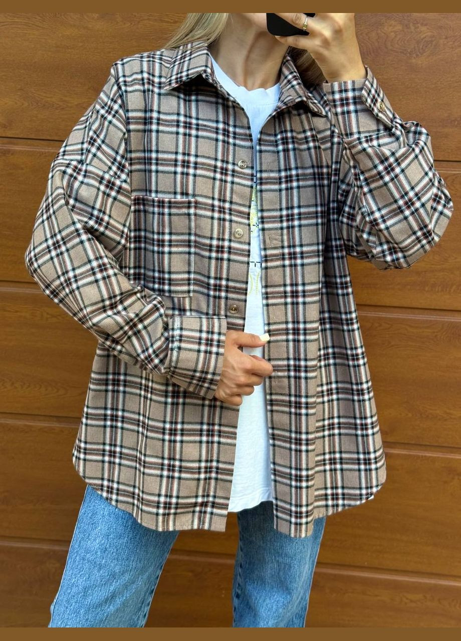 Бежевая рубашка Osoblyva