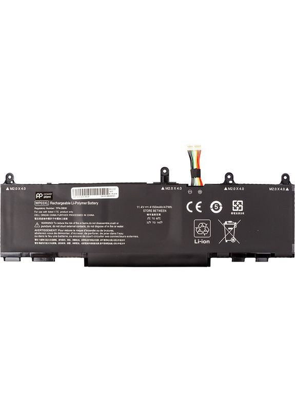 Акумулятор для ноутбуків HP EliteBook 840 G10 (WP03) 11.4 V 4150 mAh (NB462360) PowerPlant (324021722)