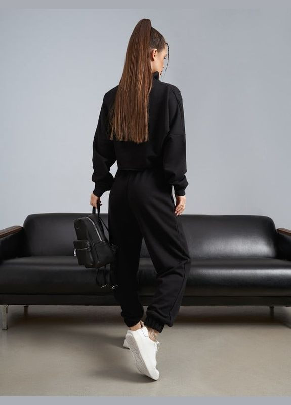 Спортивный костюм 14473 черный ISSA PLUS (301277263)