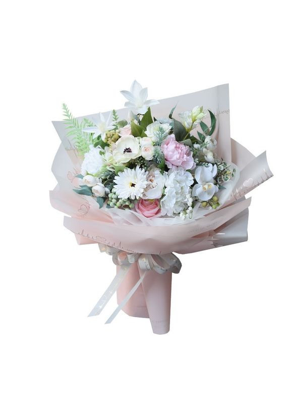 Калька 58х58 см для квітів із малюнком паковання 5 шт. No Brand (345706409)